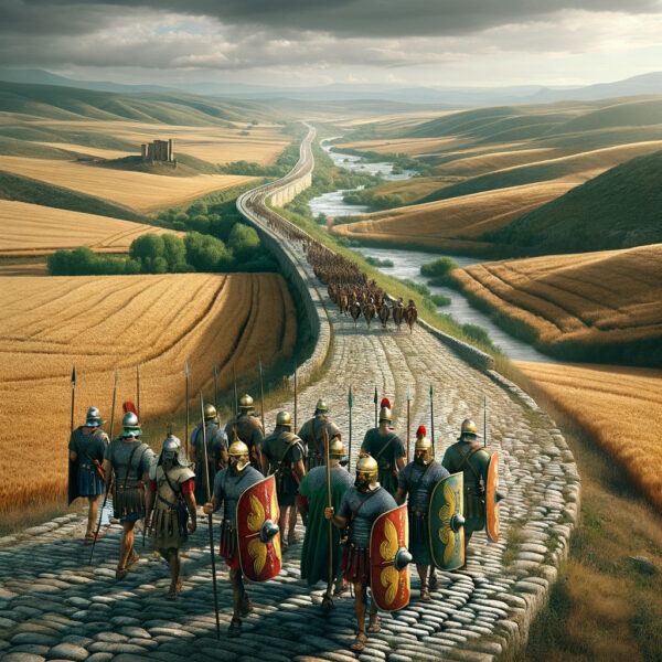 Legiones Romanas en la Vía Aquitania