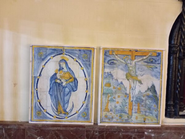Detalle de azulejos