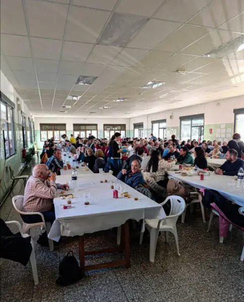 En la comida