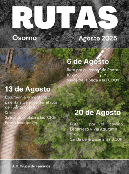 Rutas agosto