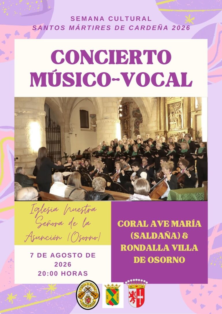 Concierto músico-vocal